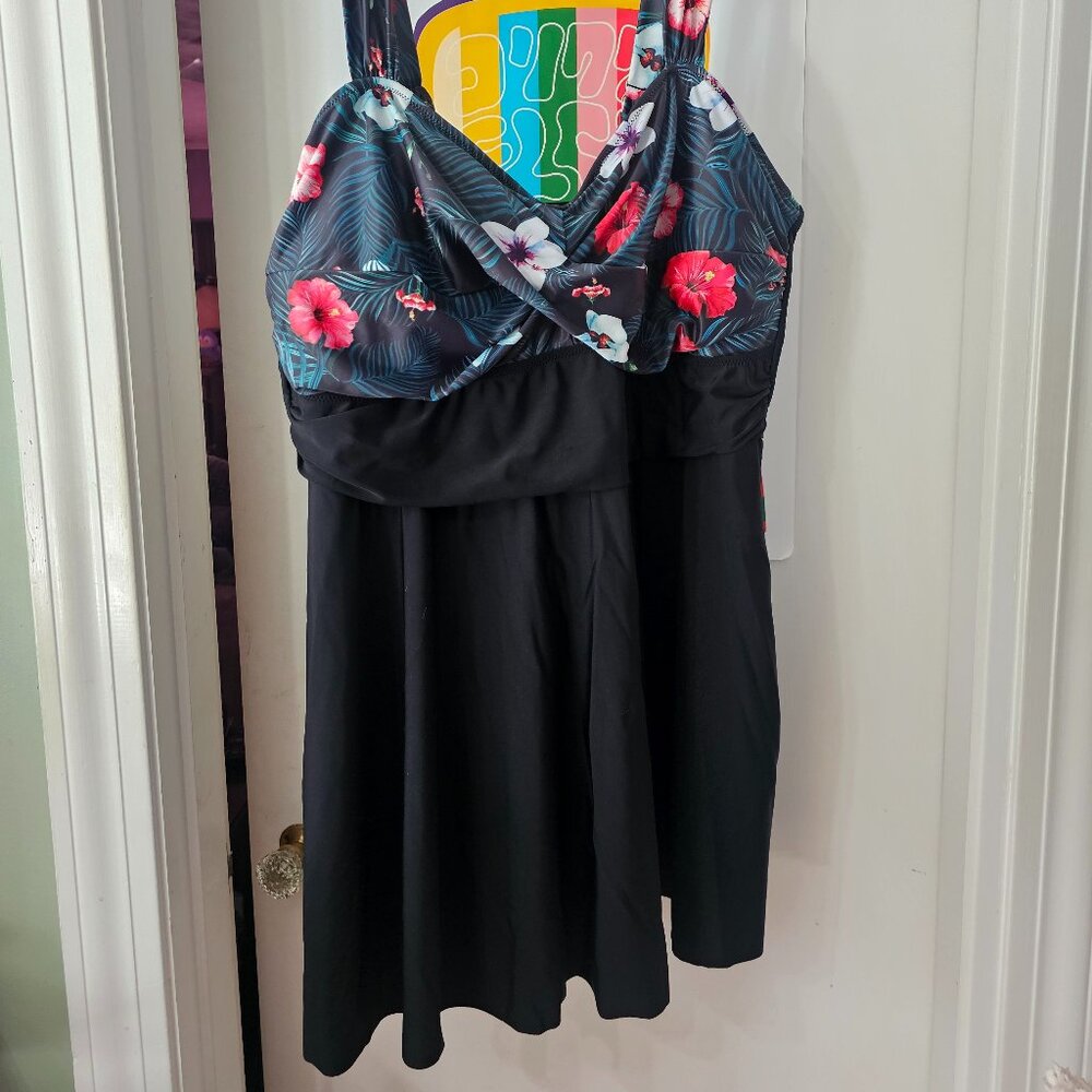 Aqua Eve-Swim Dress
